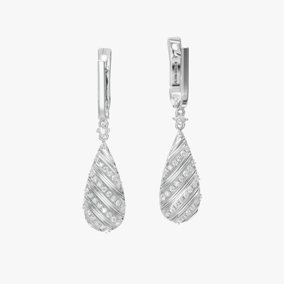 Satin Diamond Earrings